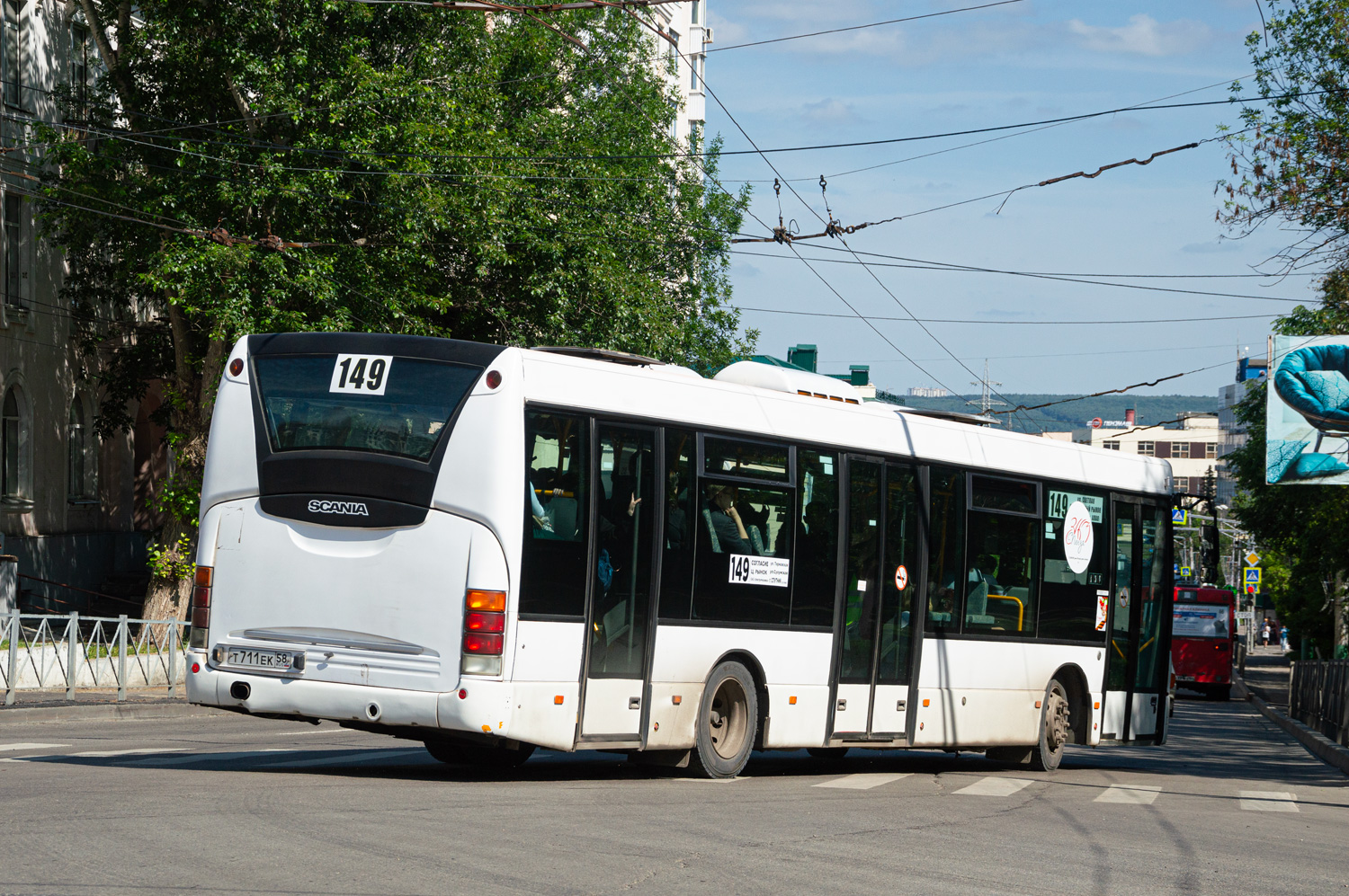 Пензенская область, Scania OmniLink I № Т 711 ЕК 58