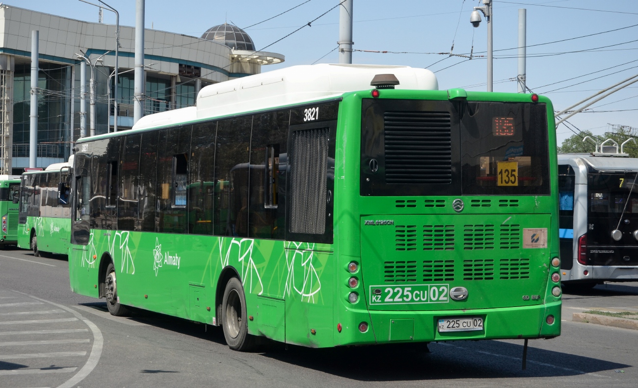 Алматы, Golden Dragon XML6125CN (Hyundai Trans Auto) № 3821