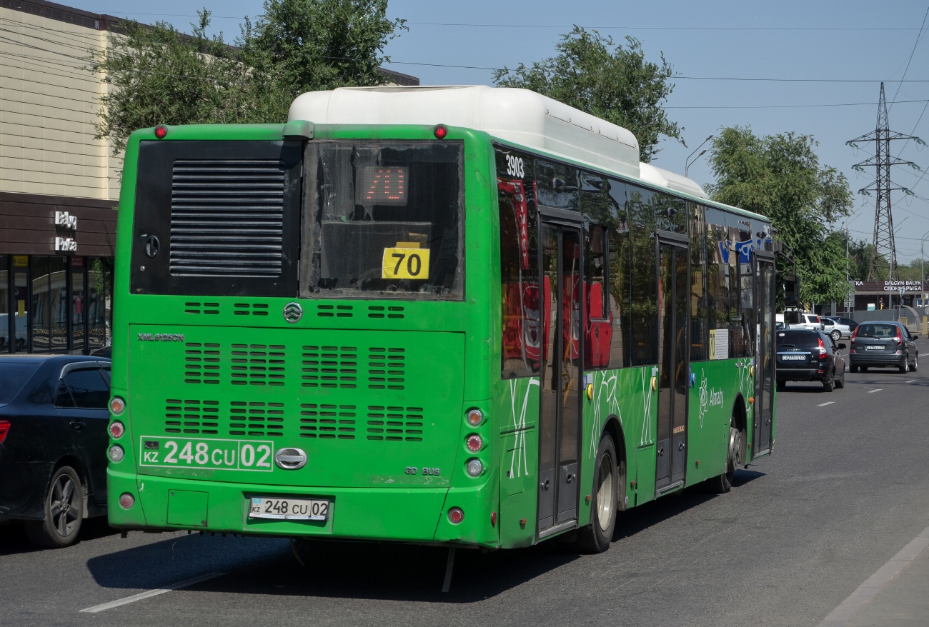 Алматы, Golden Dragon XML6125CN (Hyundai Trans Auto) № 3903