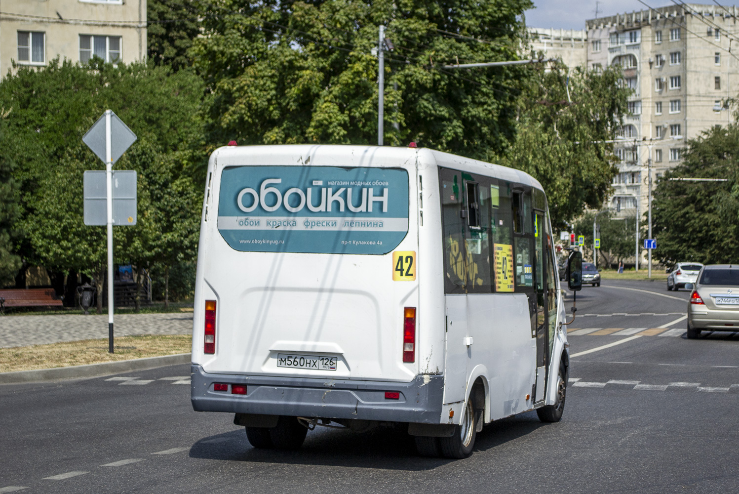 Ставропольский край, ГАЗ-A64R42 Next № М 560 НХ 126