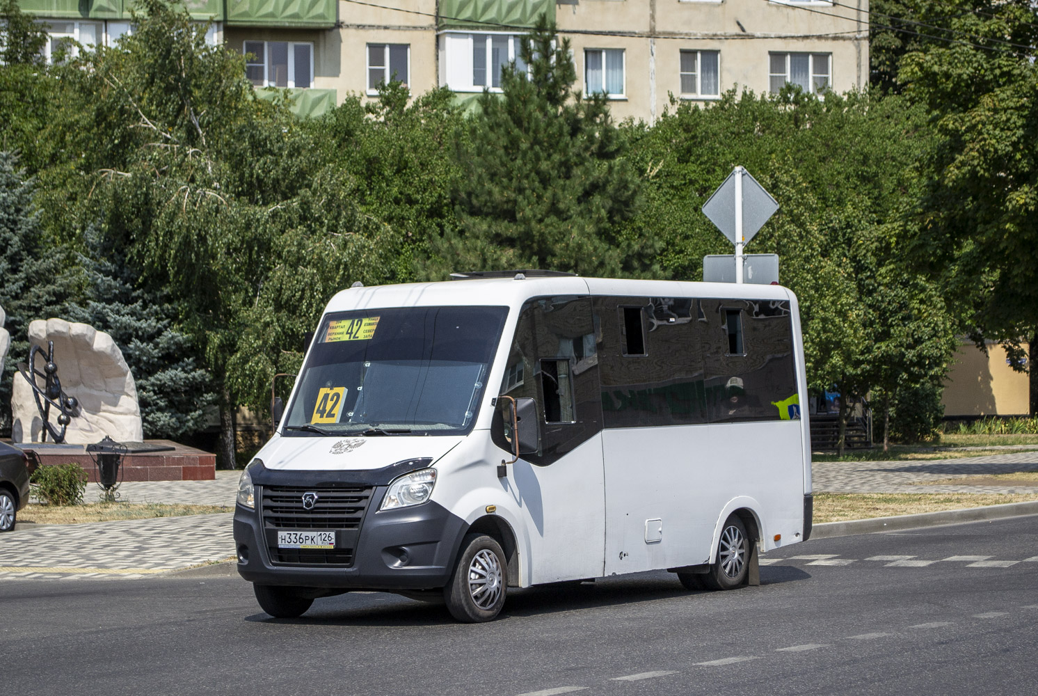 Ставропольский край, ГАЗ-A64R42 Next № Н 336 РК 126