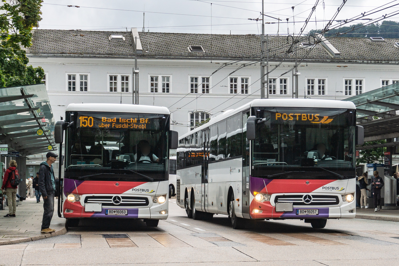 Австрия, Mercedes-Benz Intouro III L № BD 16063; Австрия, Mercedes-Benz Intouro III L № BD 16057