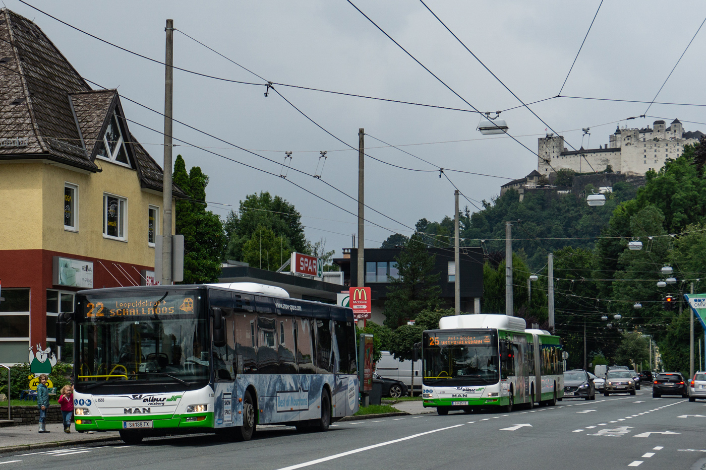 Австрия, MAN A21 Lion's City NL323 № L1555