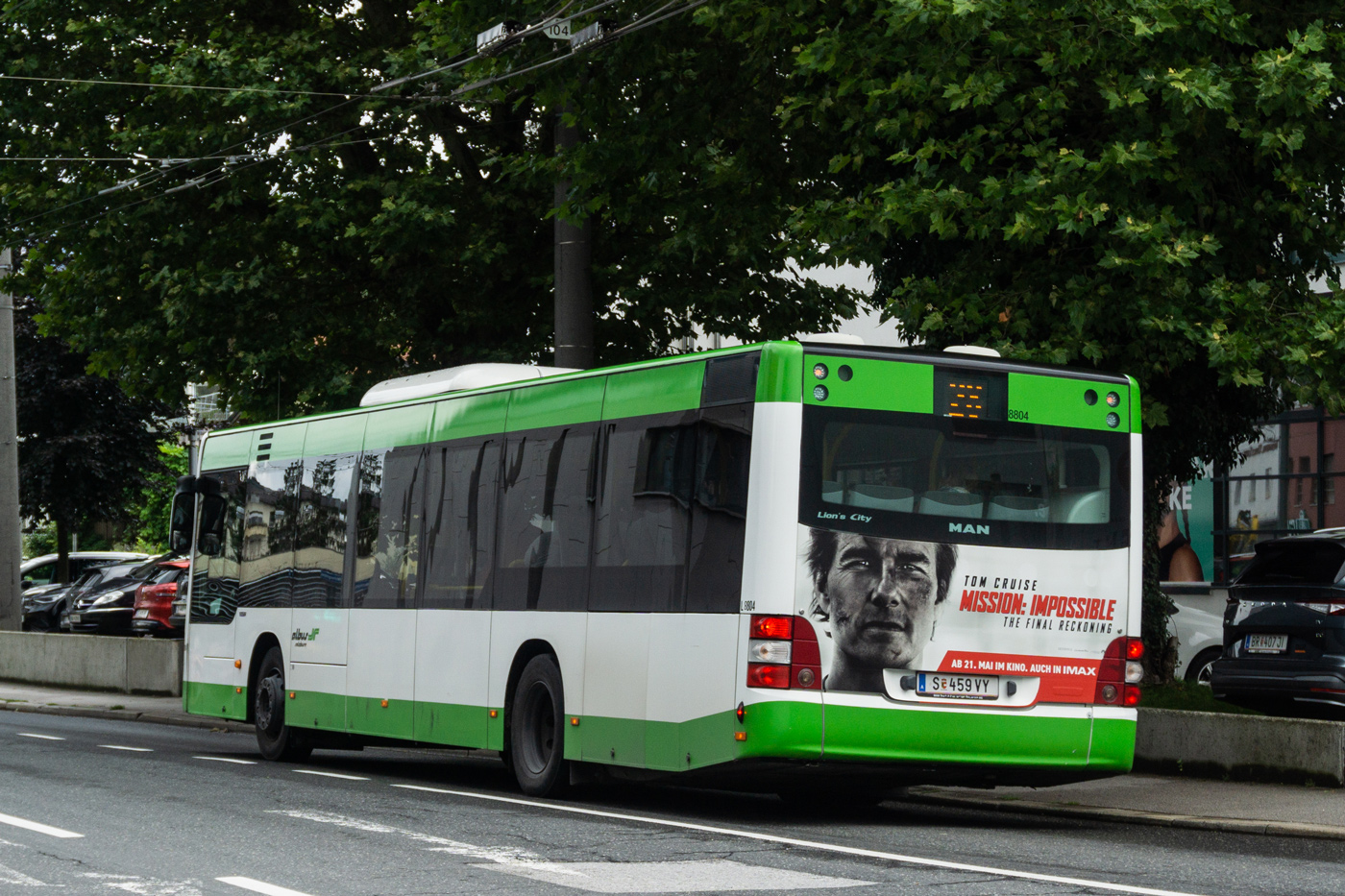 Австрия, MAN A21 Lion's City NL323 № L8804