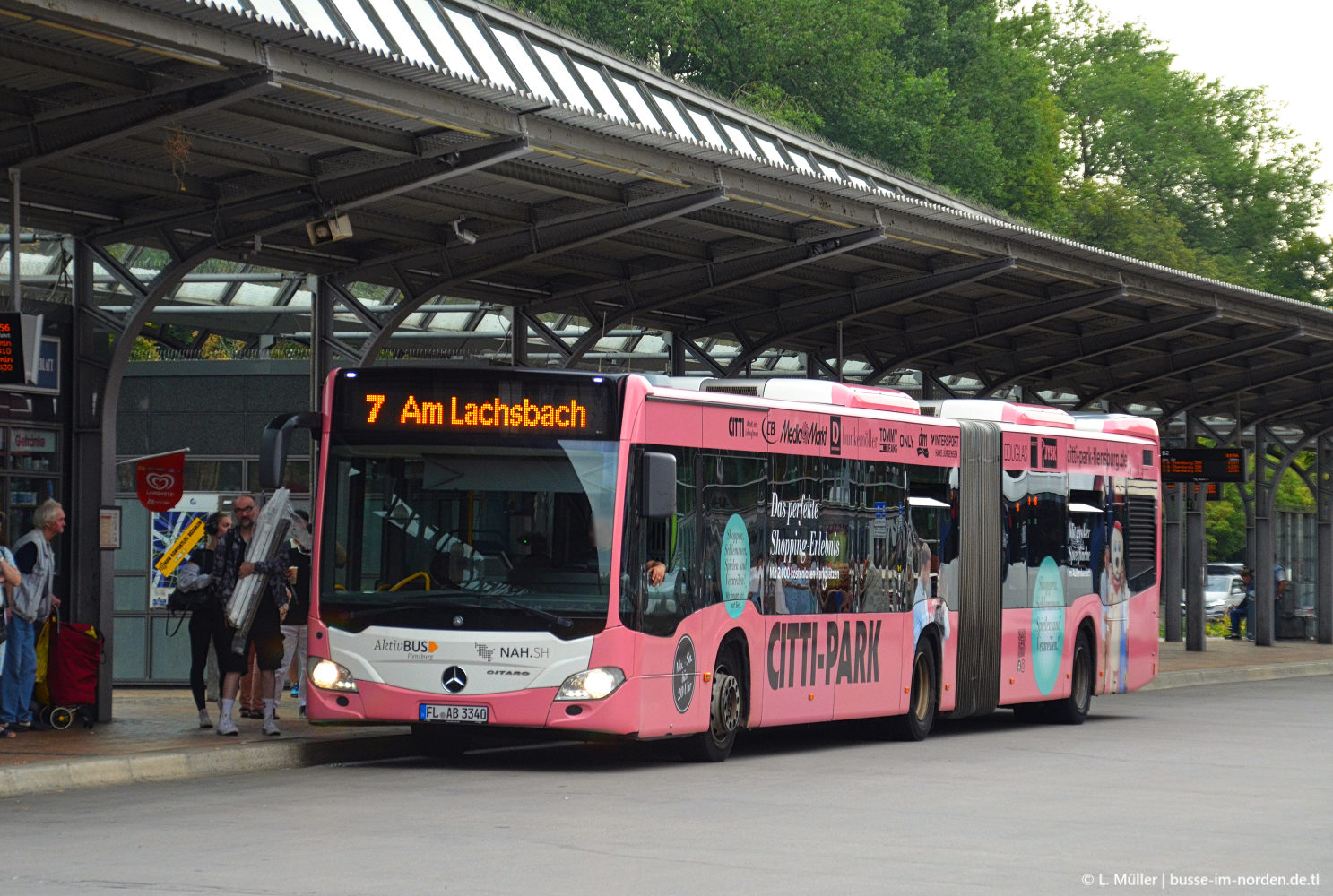 Шлезвиг-Гольштейн, Mercedes-Benz Citaro C2 G № 340