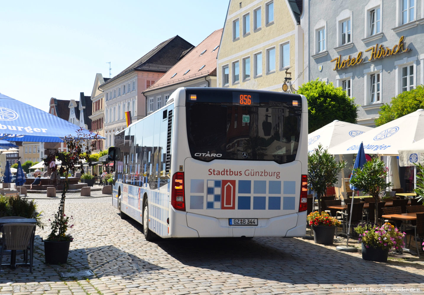 Бавария, Mercedes-Benz Citaro C2 № GZ-B 344
