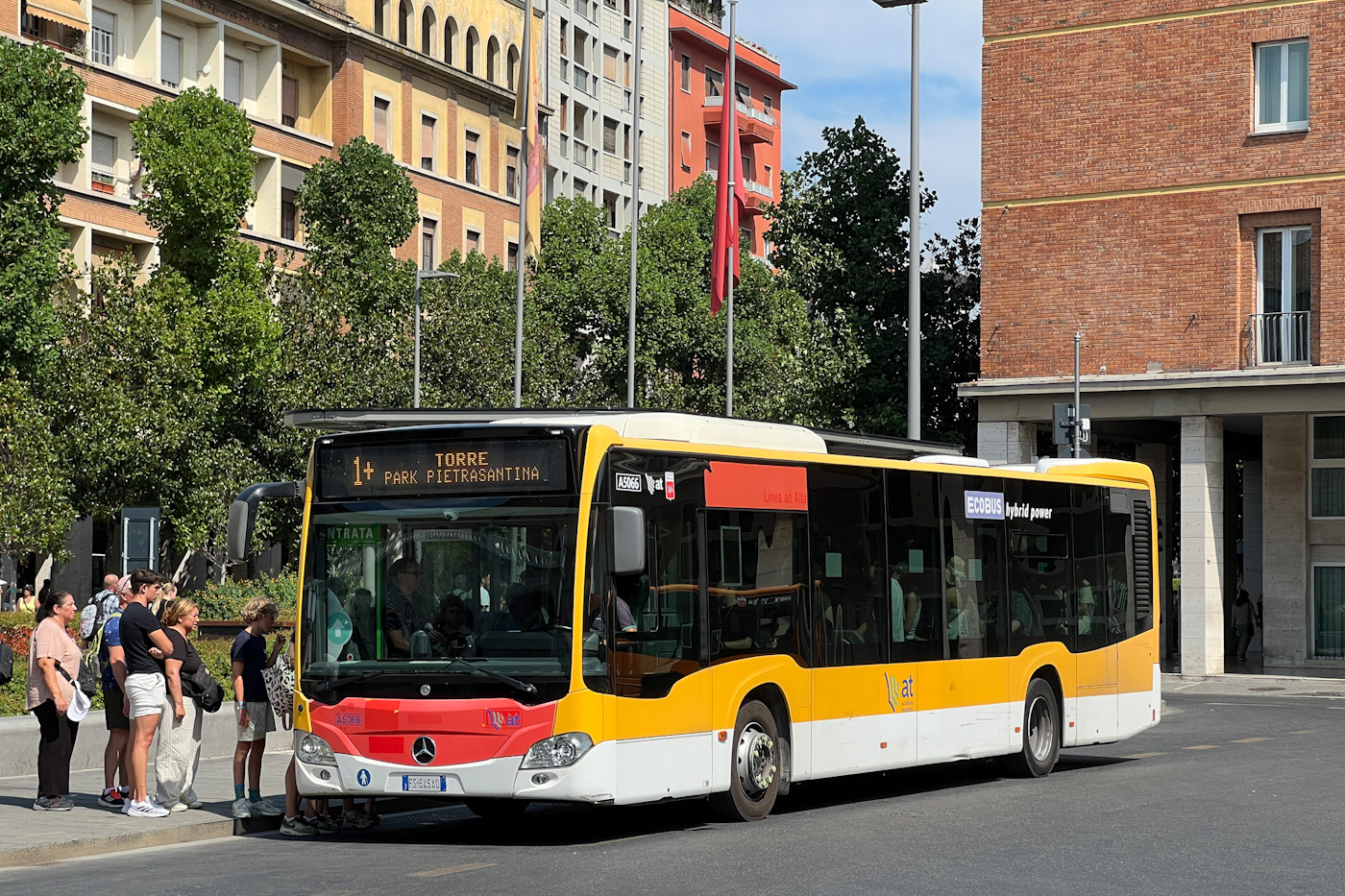 Италия, Mercedes-Benz Citaro C2 hybrid № A5066