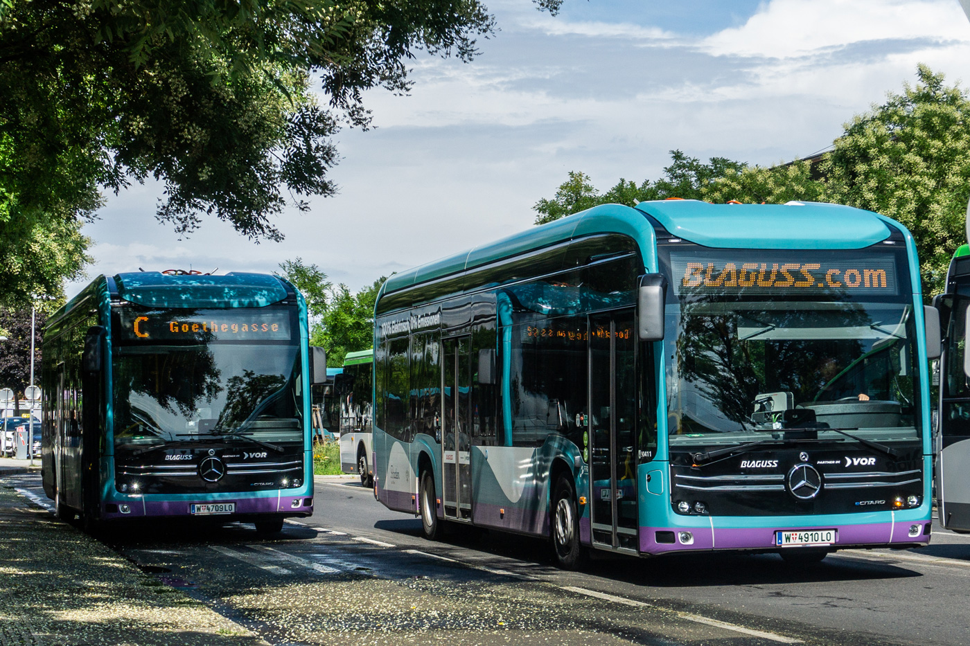 Австрия, Mercedes-Benz eCitaro № 90411