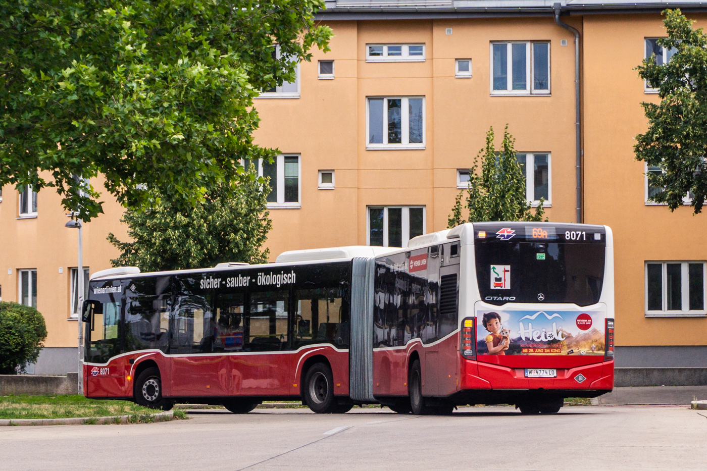 Австрия, Mercedes-Benz Citaro C2 G № 8071