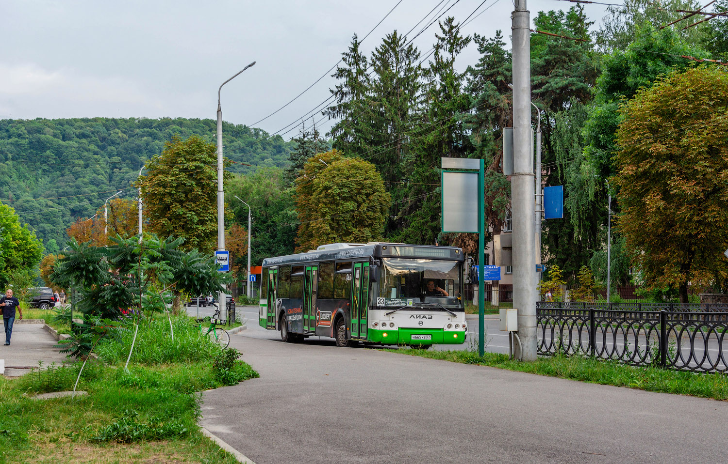 Кабардино-Балкария, ЛиАЗ-5292.22 (2-2-2) № 065