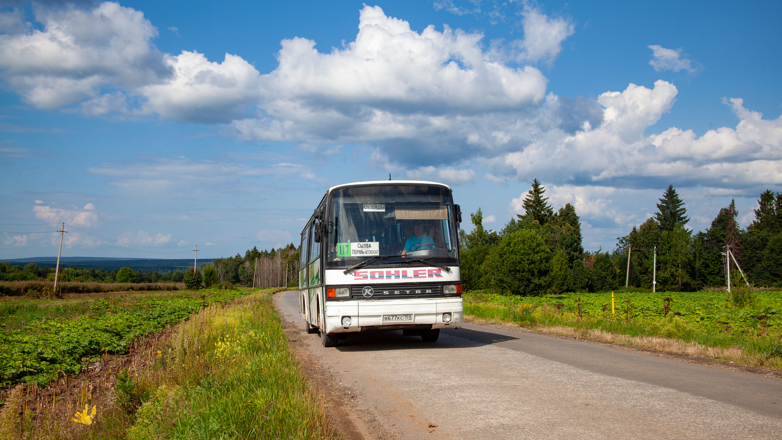 Пермский край, Setra S215UL № В 677 КС 159