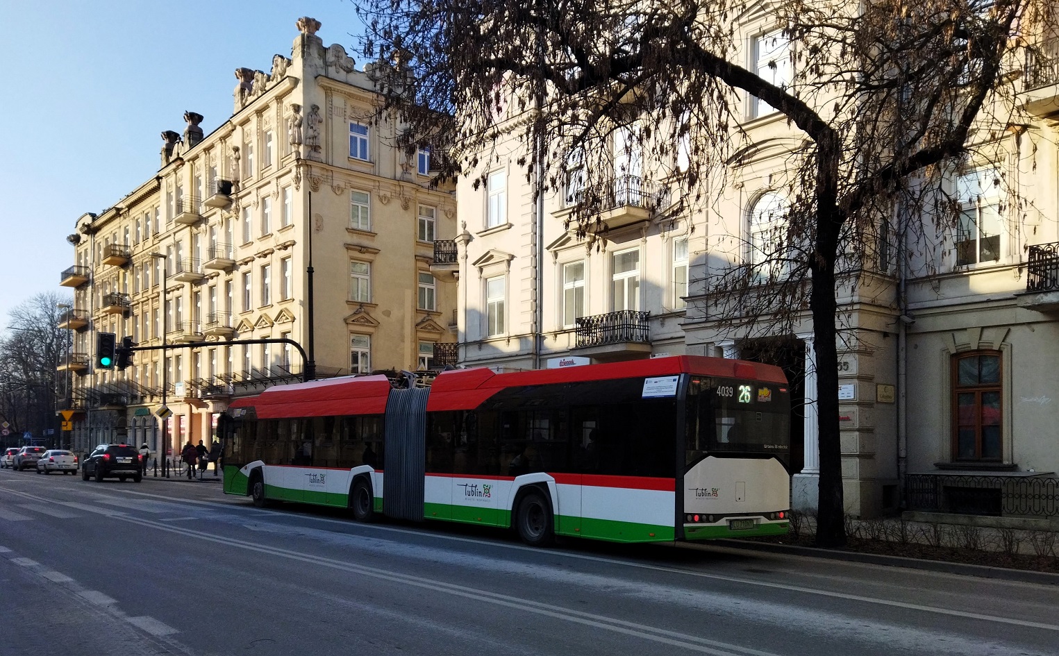 Польша, Solaris Urbino IV 18 electric № 4039