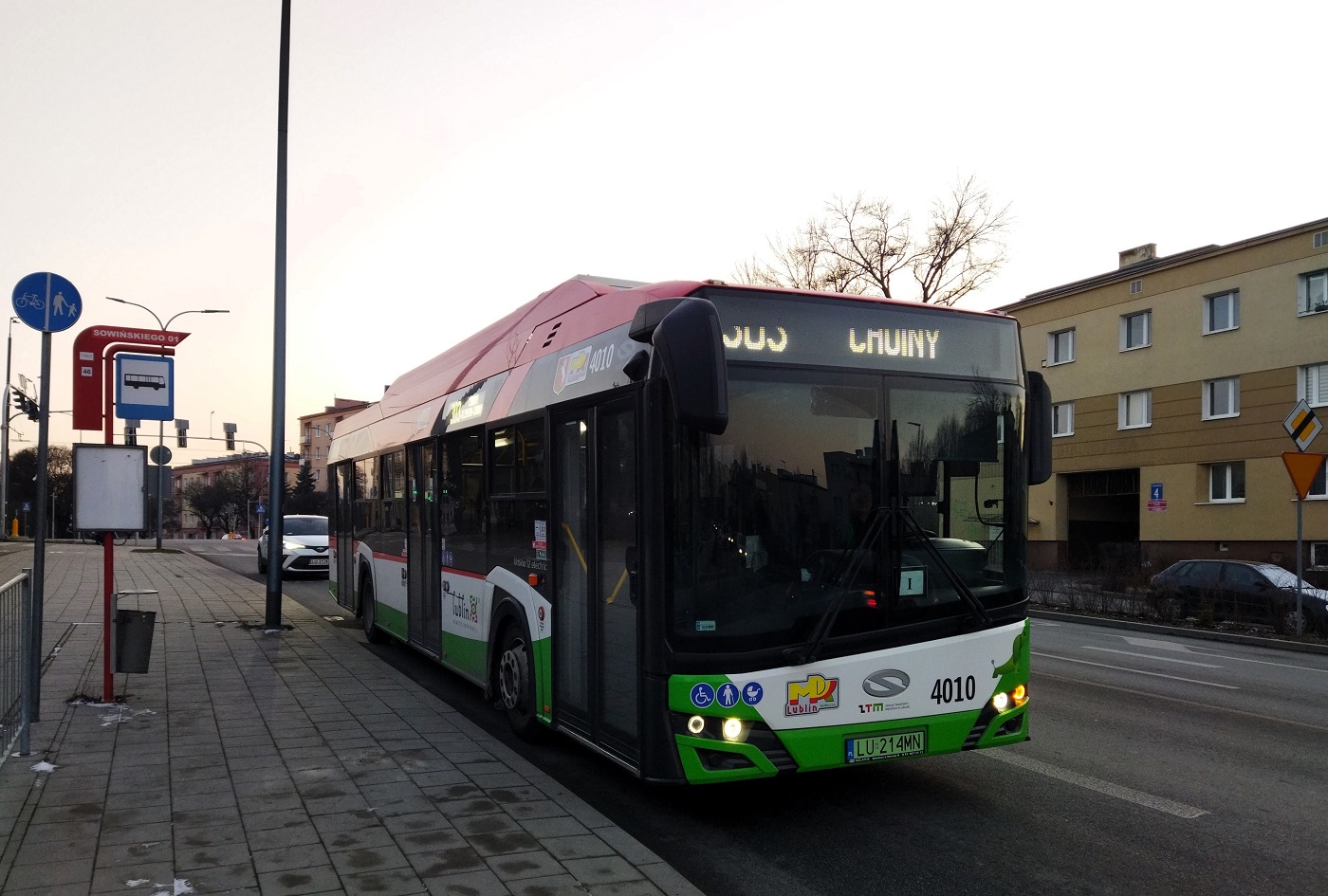 Польша, Solaris Urbino IV 12 electric № 4010