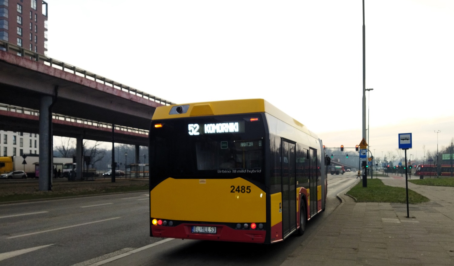 Польша, Solaris Urbino IV 18 mild hybrid № 2485