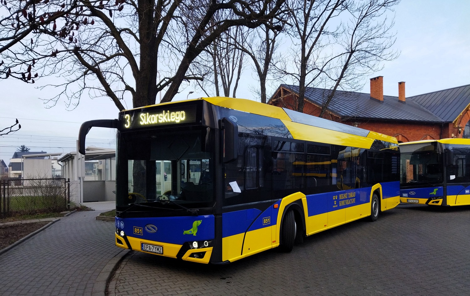 Польша, Solaris Urbino IV 12 hybrid № 851