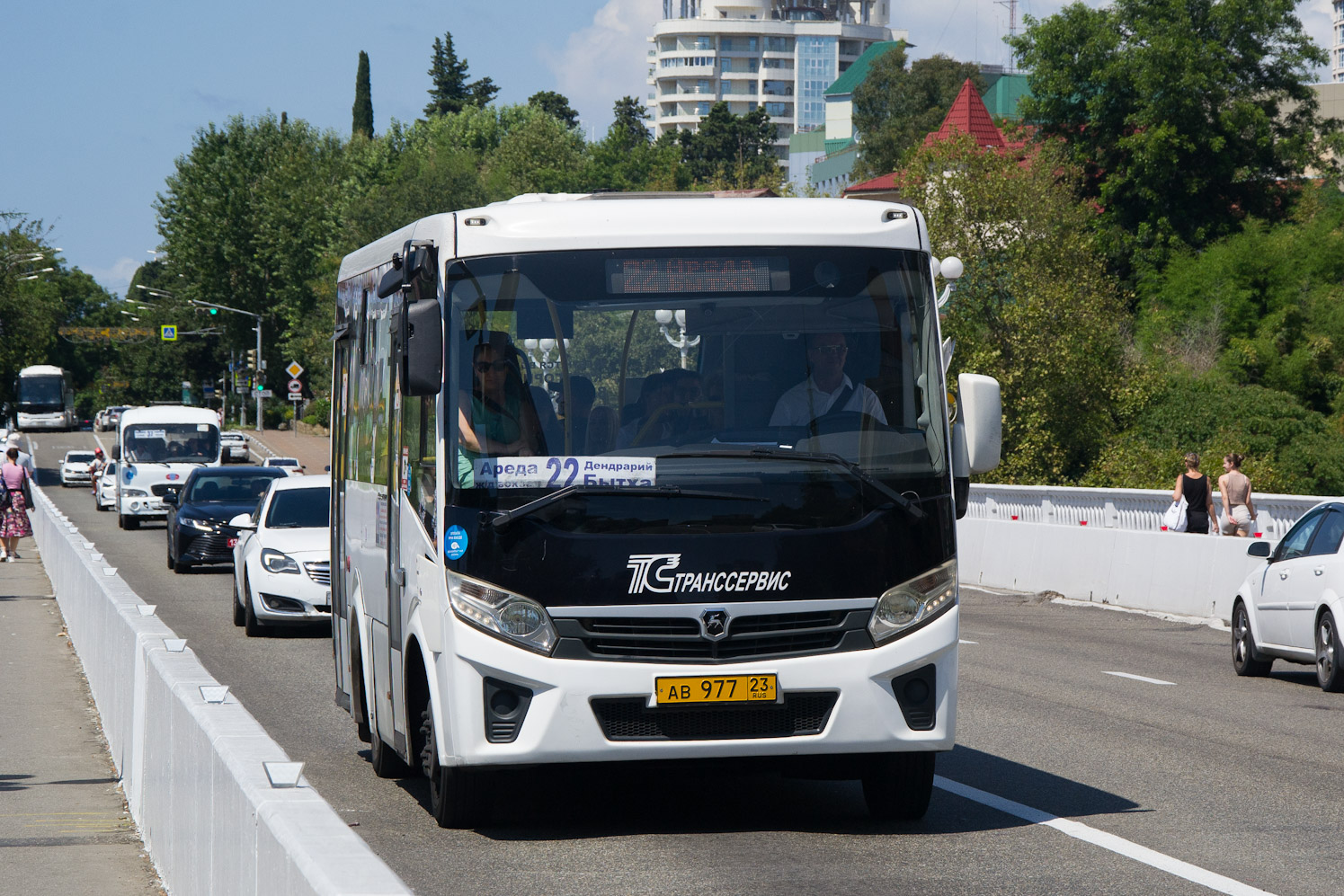 Краснодарский край, ПАЗ-320435-04 "Vector Next" № АВ 977 23