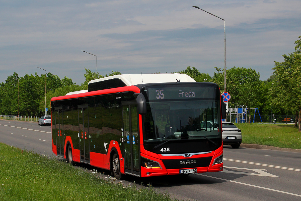 Литва, MAN 12C Lion's City 12 G NL280 EfficientHybrid № 438