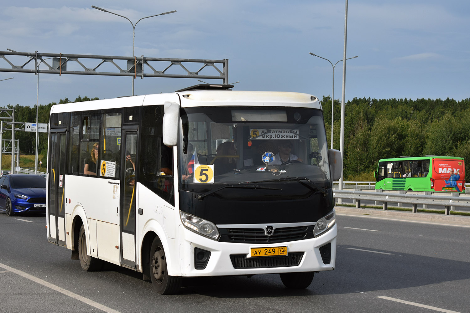 Тюменская область, ПАЗ-320435-04 "Vector Next" № АУ 249 72