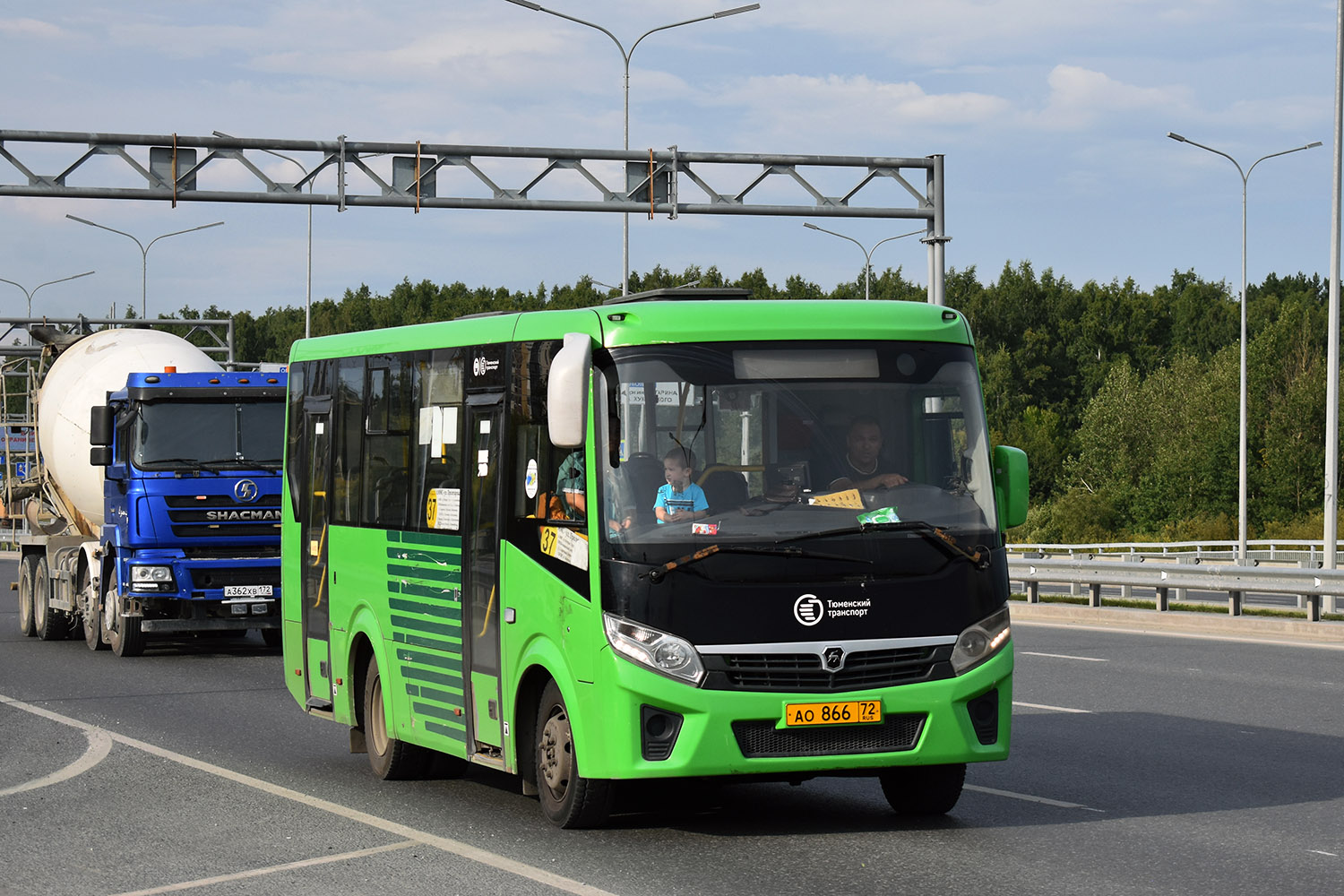 Тюменская область, ПАЗ-320405-04 "Vector Next" № АО 866 72