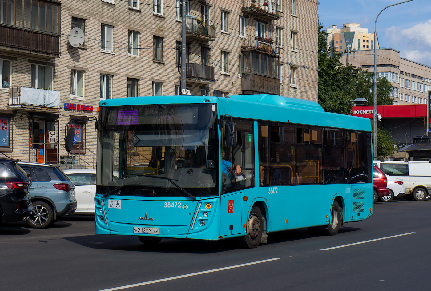Санкт-Петербург, МАЗ-206.947 № 38472