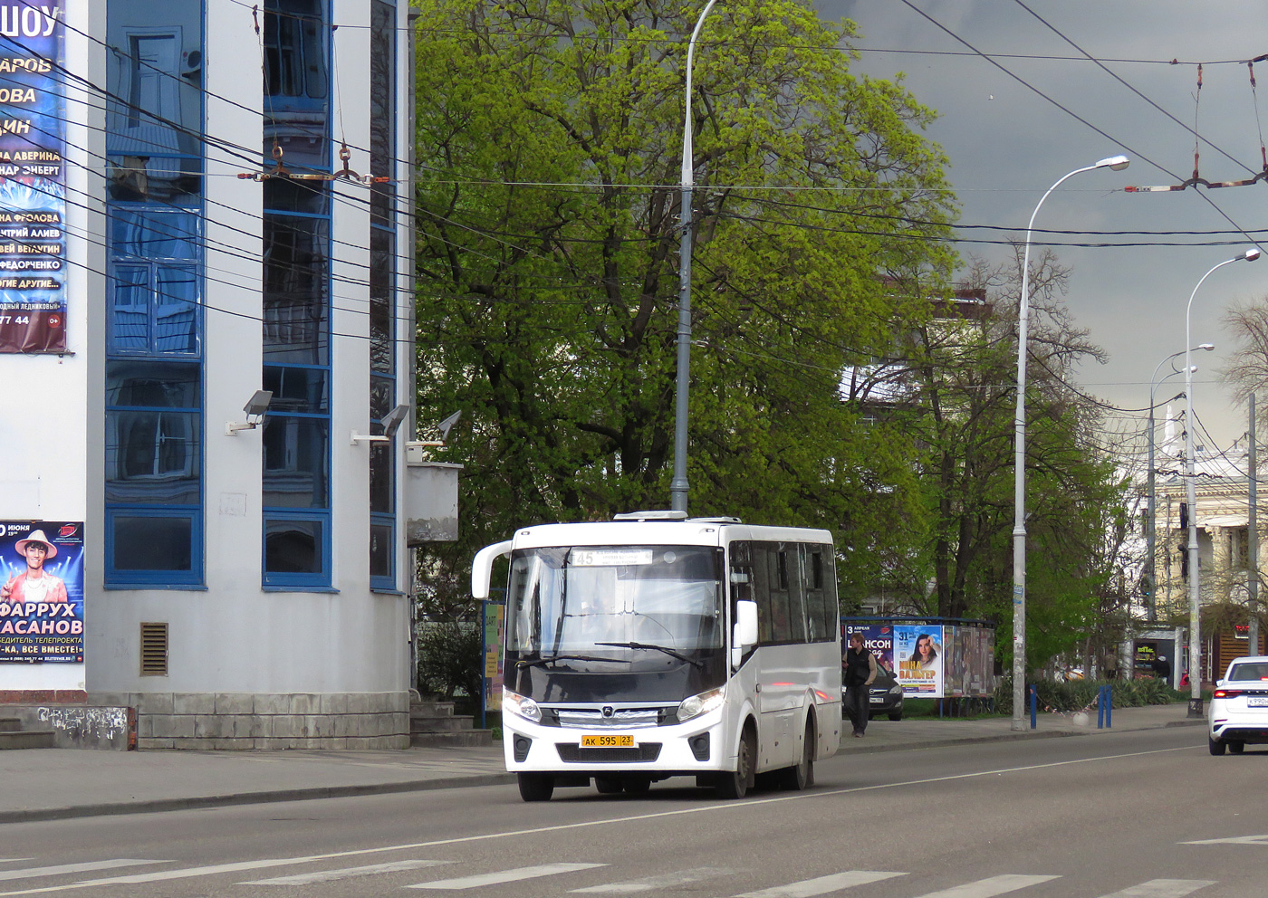 Краснодарский край, ПАЗ-320405-04 "Vector Next" № АК 595 23