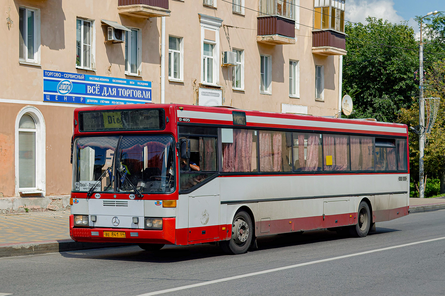Пензенская область, Mercedes-Benz O405 № ВЕ 841 64