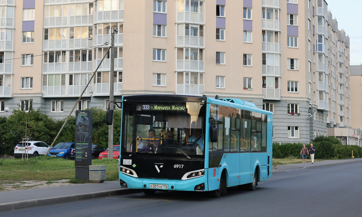 Санкт-Петербург, Volgabus-4298.G4 (LNG) № 6917