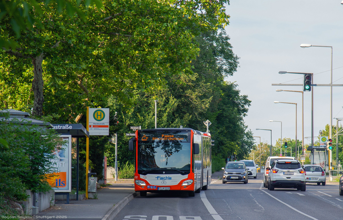 Баден-Вюртемберг, Mercedes-Benz Citaro C2 G № 132 Баден-Вюртемберг, Mercedes-Benz Citaro C2 G № 132