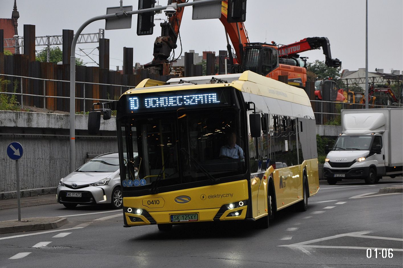 Польша, Solaris Urbino IV 12 electric № 0410