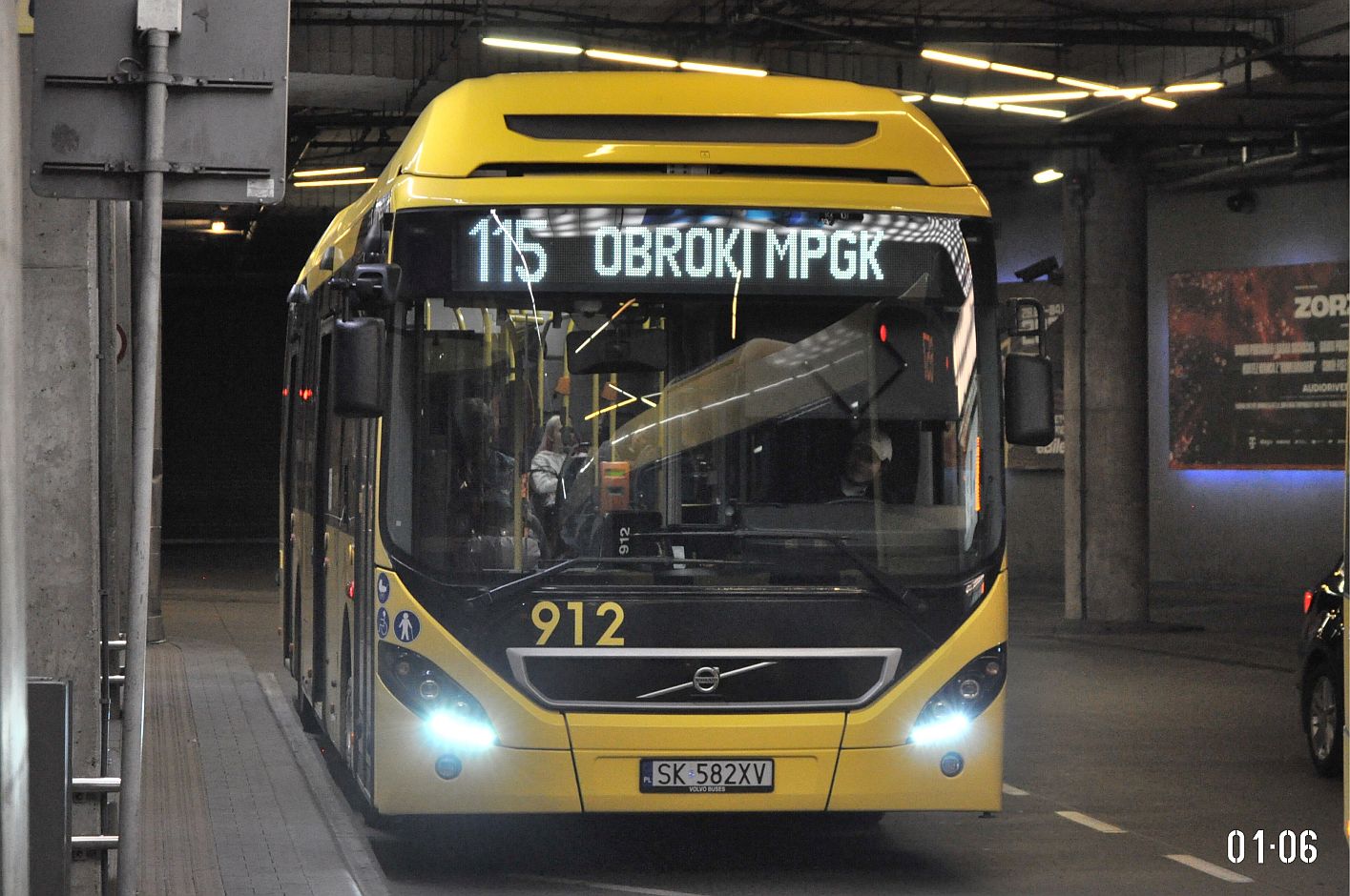 Польша, Volvo 7900 Hybrid № 912