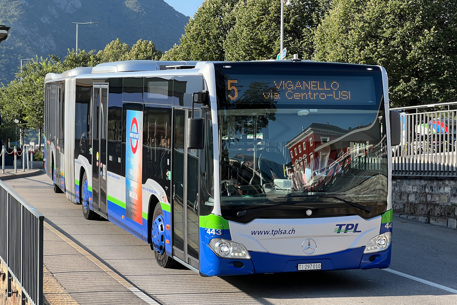 Швейцария, Mercedes-Benz Citaro C2 G № 443