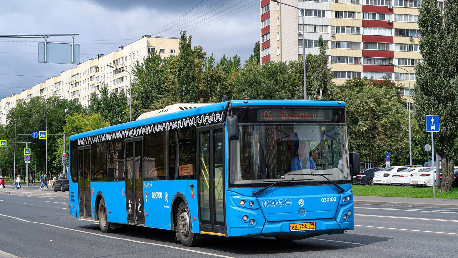 Maskva, LiAZ-5292.22 (2-2-2) Nr. 030100