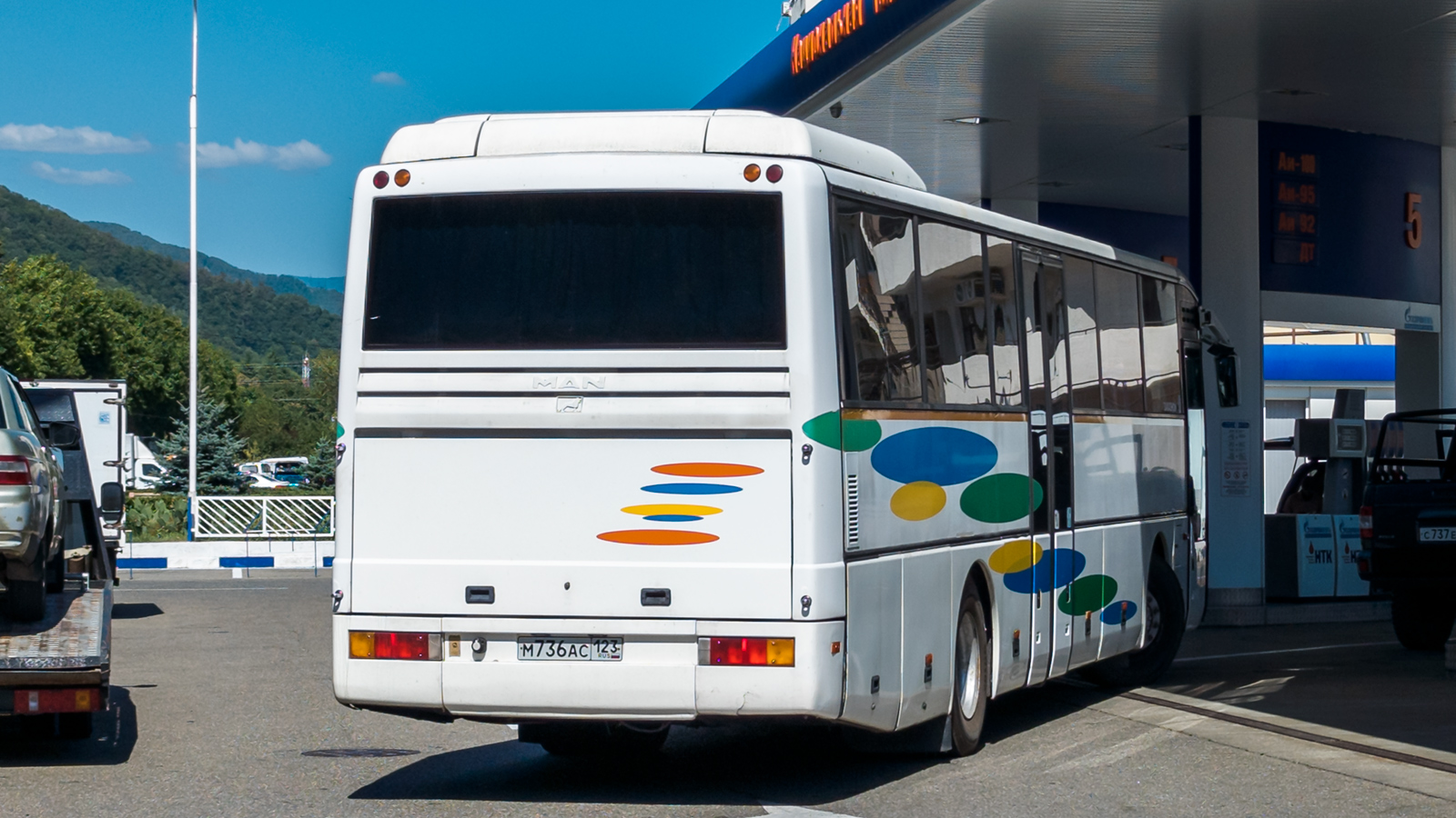 Krasnodar region, MAN A01 ÜL353 Nr. М 736 АС 123