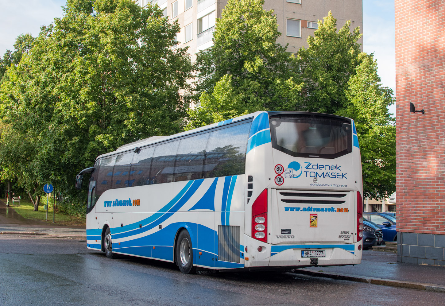 Чехия, Volvo 9700H UG № 6H4 3777