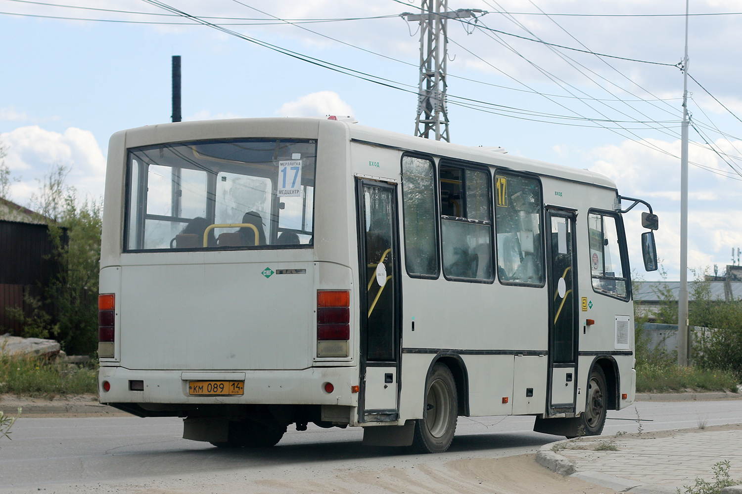 Саха (Якутія), ПАЗ-320302-08 № КМ 089 14