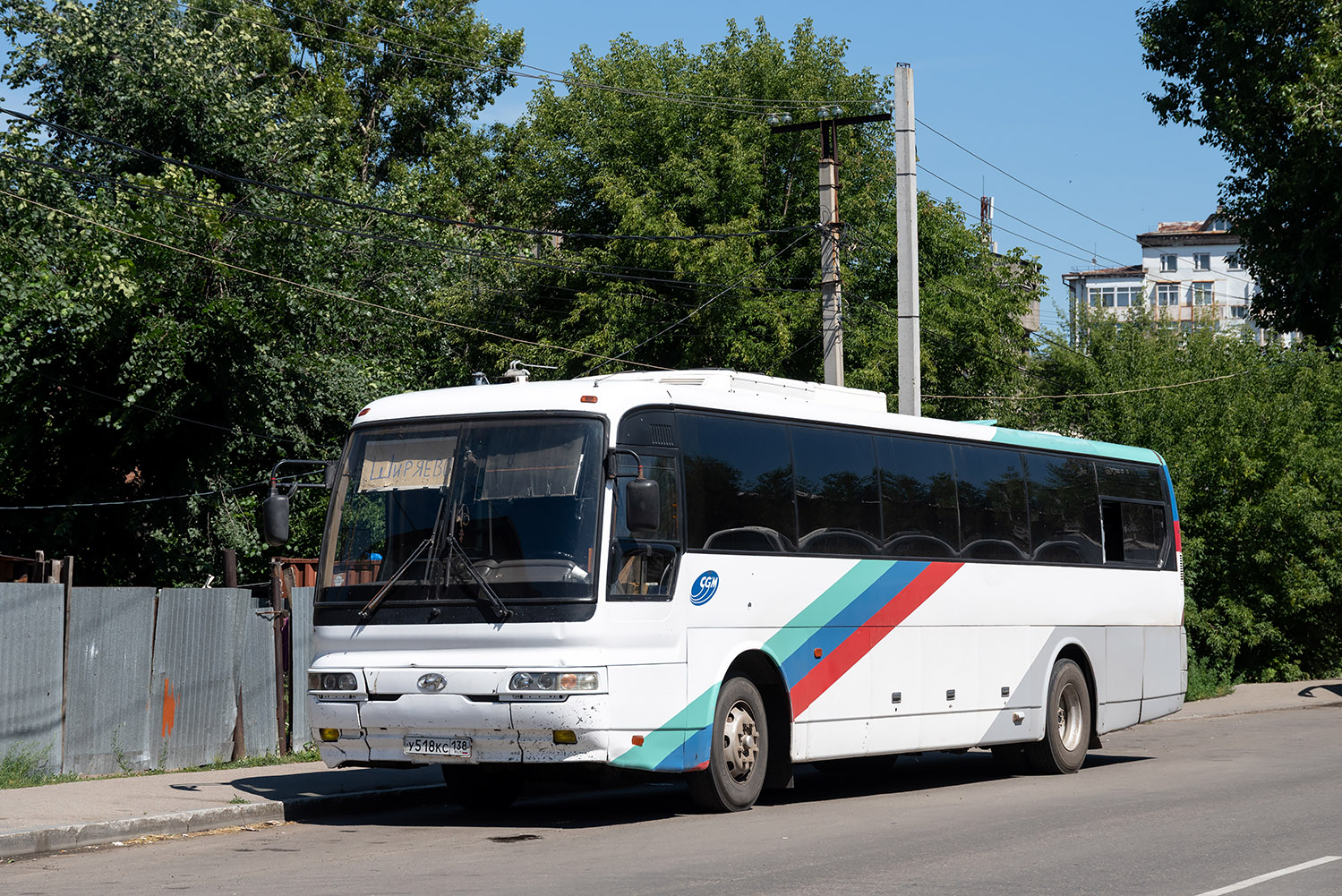 Иркутская область, Hyundai AeroSpace LD № У 518 КС 138