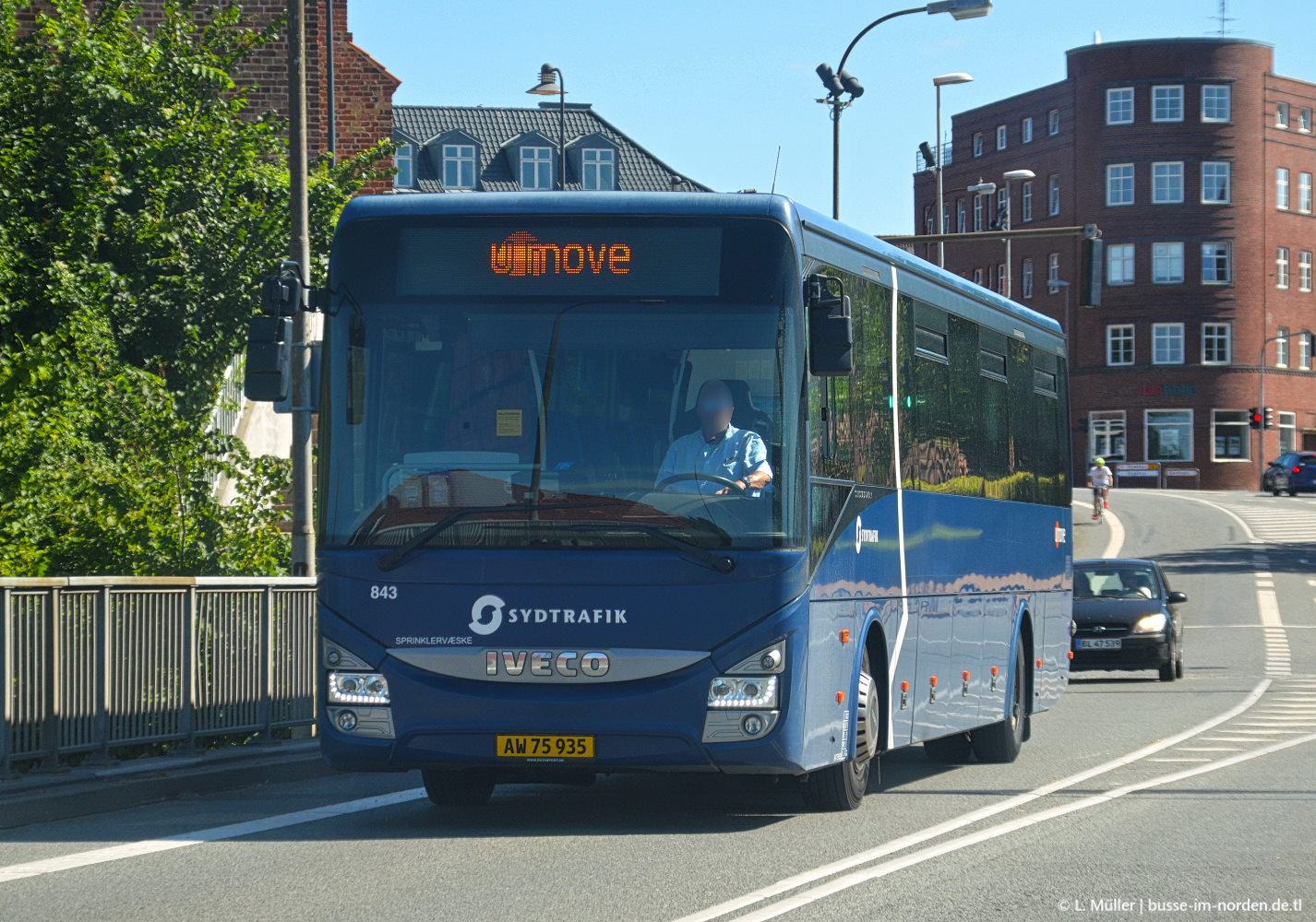 Дания, IVECO Crossway LINE 13M № 843
