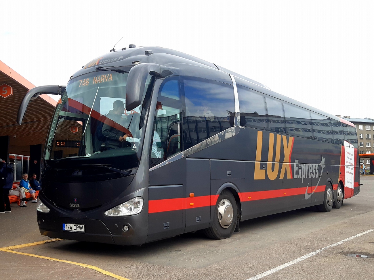 Эстония, Irizar i6 14,98-3,7 № 174 DPW