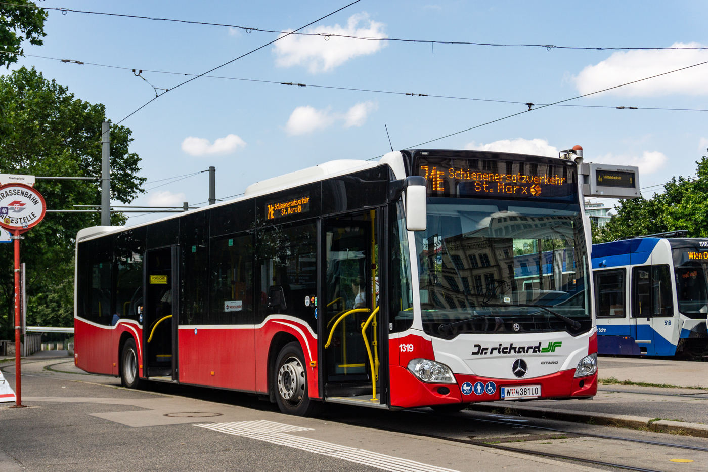 Австрия, Mercedes-Benz Citaro C2 № 1319