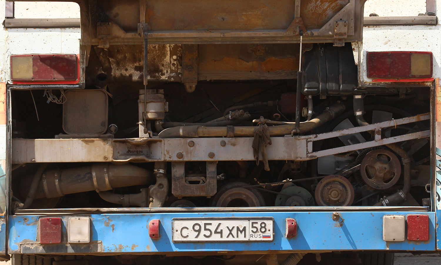 Пензенская область, Mercedes-Benz O405 № С 954 ХМ 58