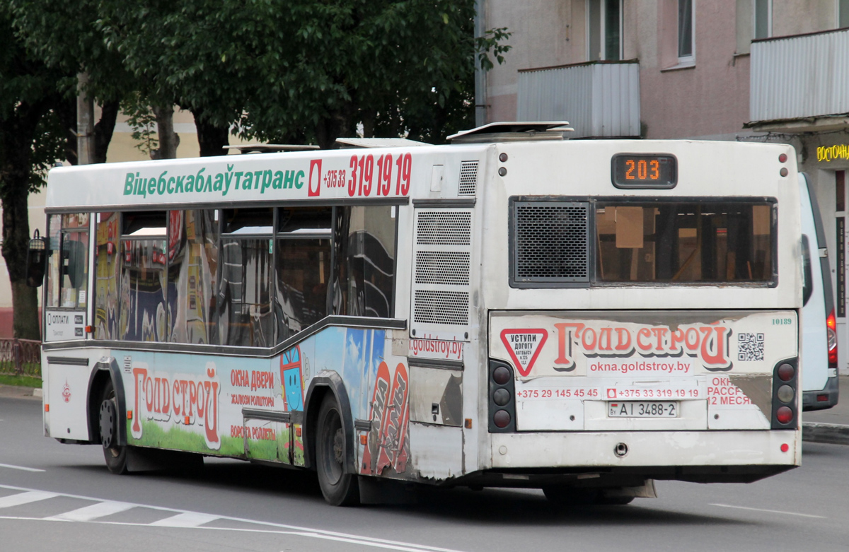 Віцебская вобласць, МАЗ-103.468 № 010189