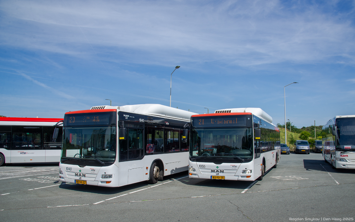 Нидерланды, MAN A21 Lion's City NL243 CNG № 1055