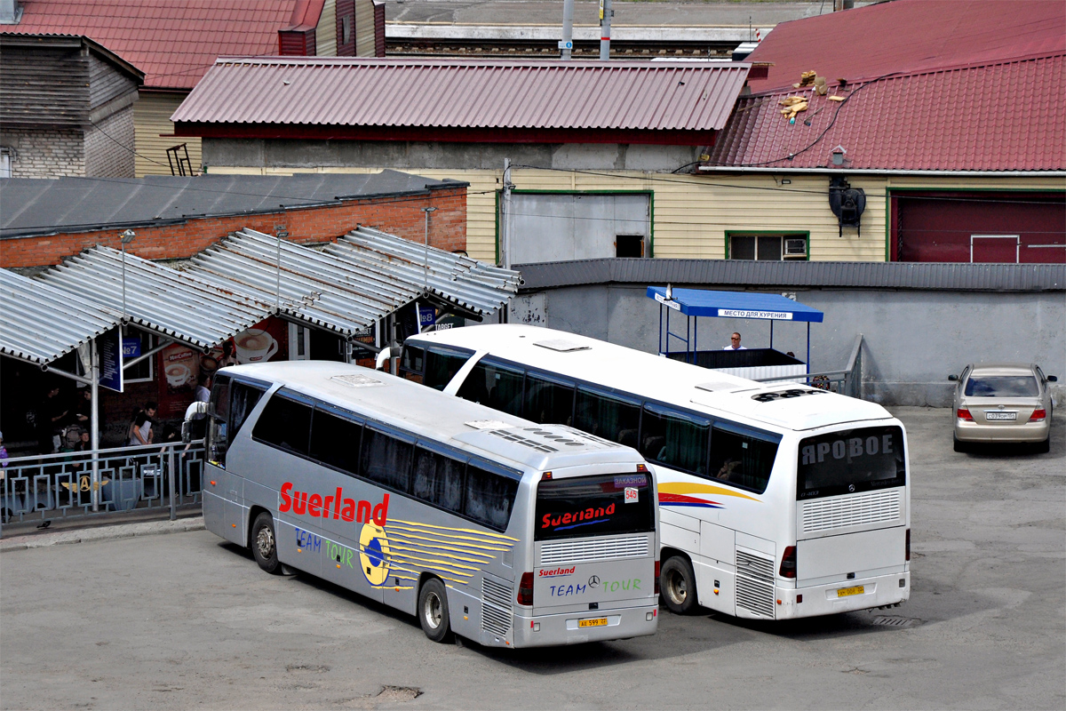Алтайский край, Mercedes-Benz O350-15RHD Tourismo № АЕ 599 22