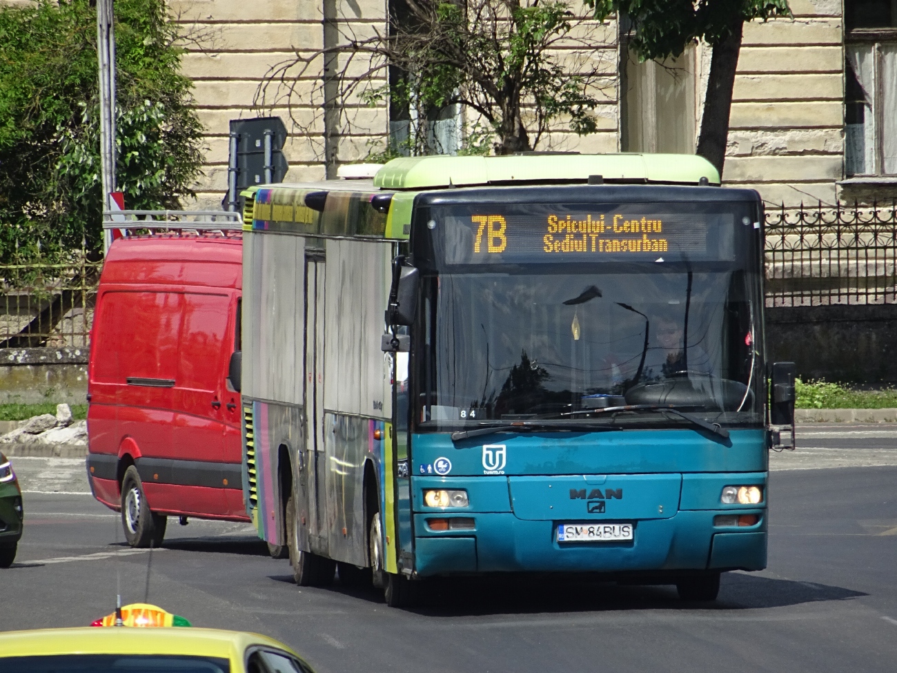 Румыния, MAN A78 Lion's City TÜ EL283 № SM 84 BUS