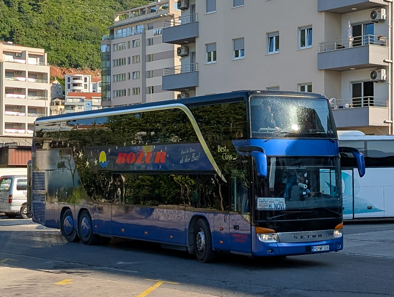 Черногория, Setra S431DT № PG MP316
