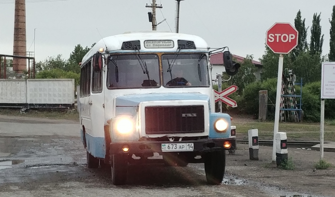 Павлодарская область, КАвЗ-3976  (все) № 673 AP 14 Павлодарская область, КАвЗ-3976  (все) № 673 AP 14
