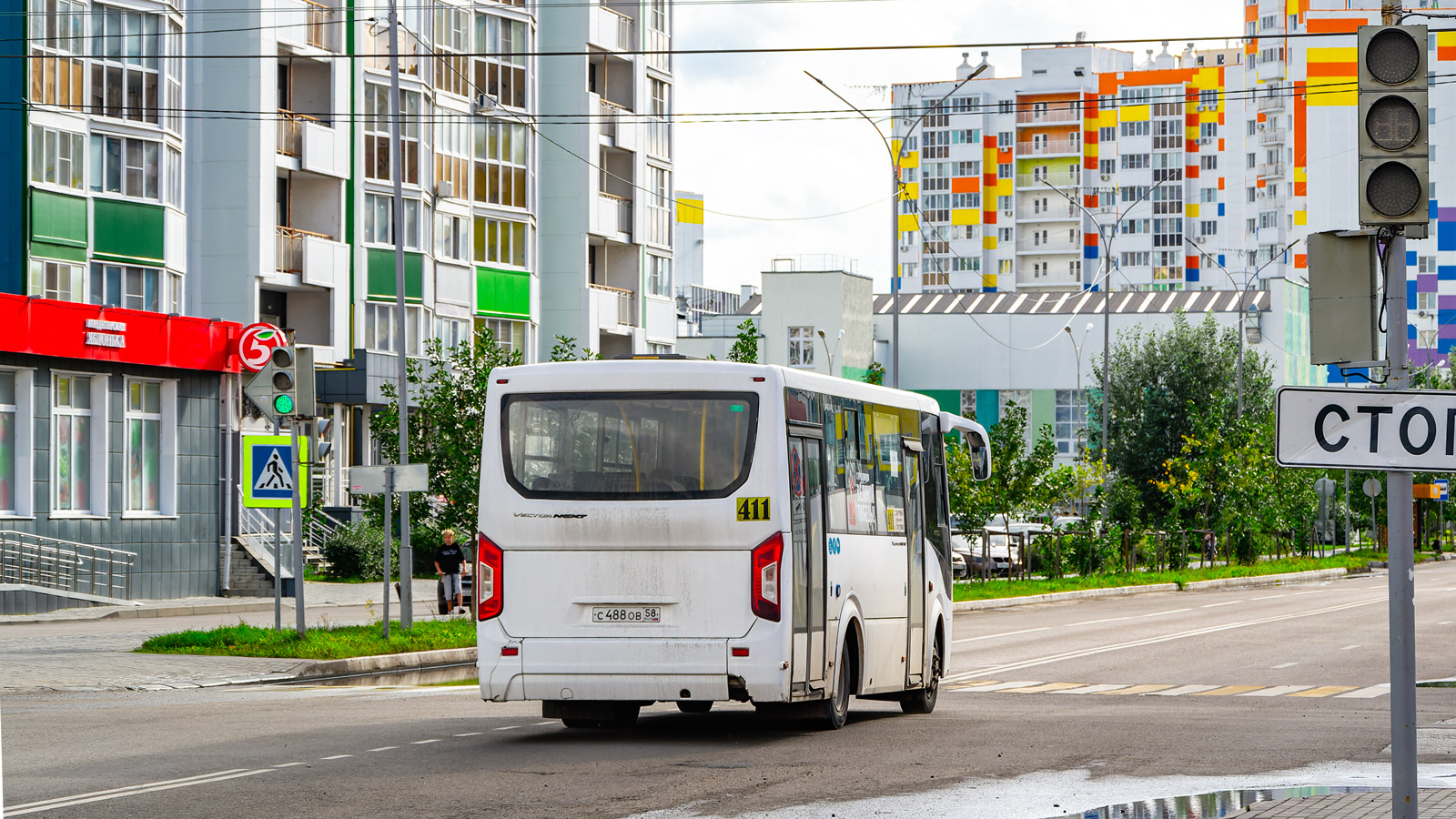 Пензенская область, ПАЗ-320435-04 "Vector Next" № С 488 ОВ 58