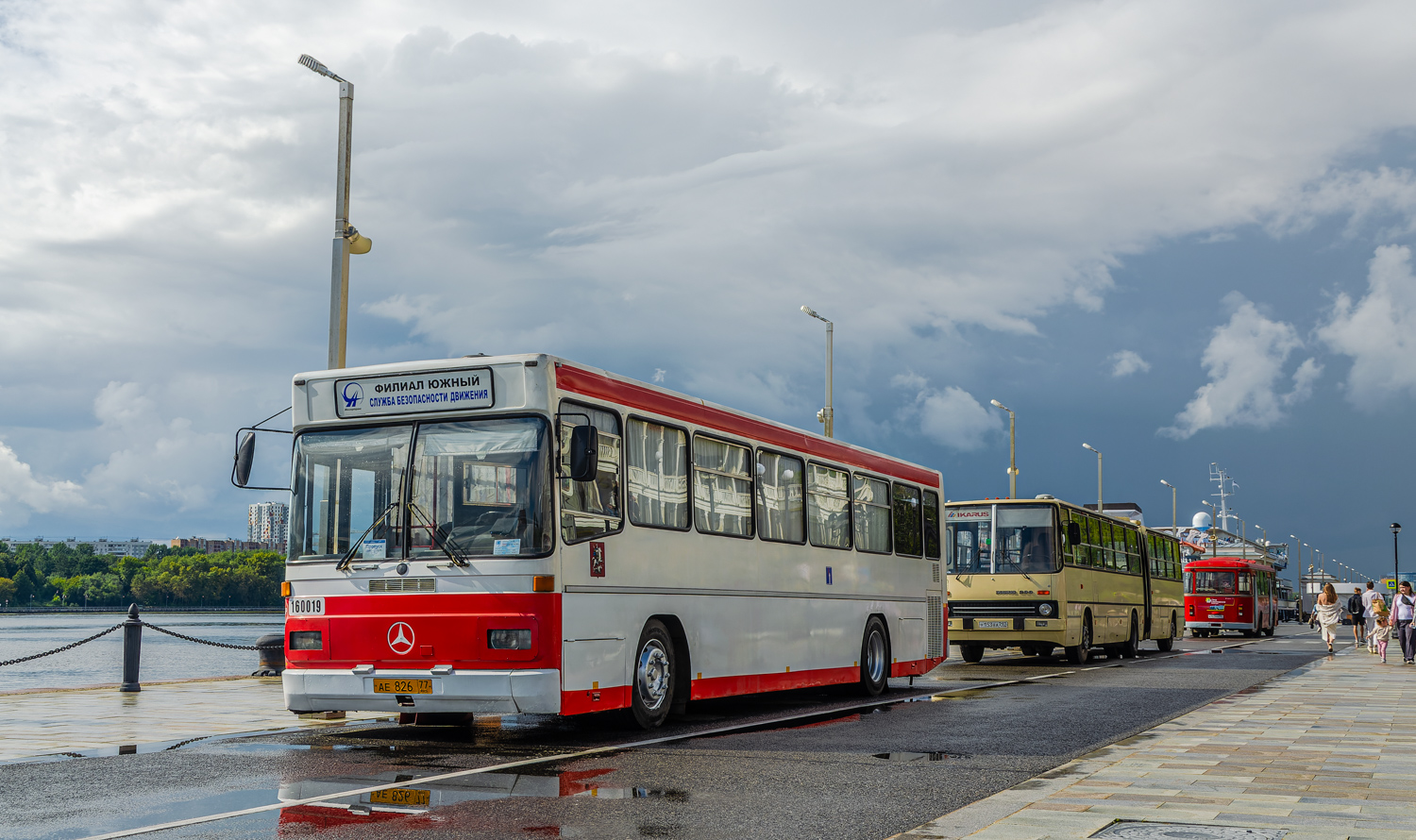 Москва, Mercedes-Benz O325 № 160019