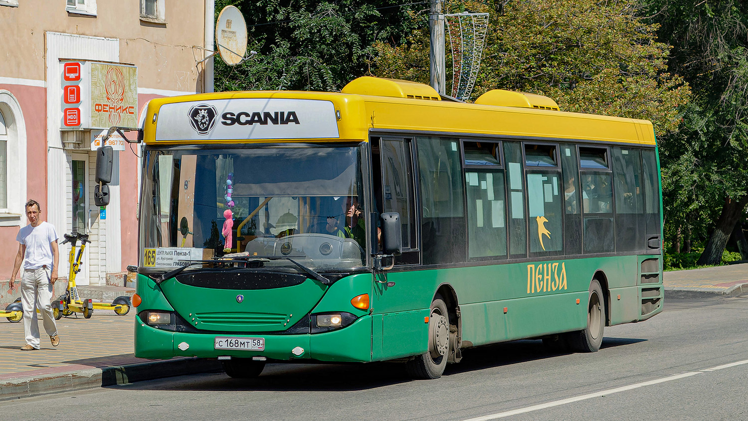 Пензенская область, Scania OmniLink I (Скания-Питер) № С 168 МТ 58