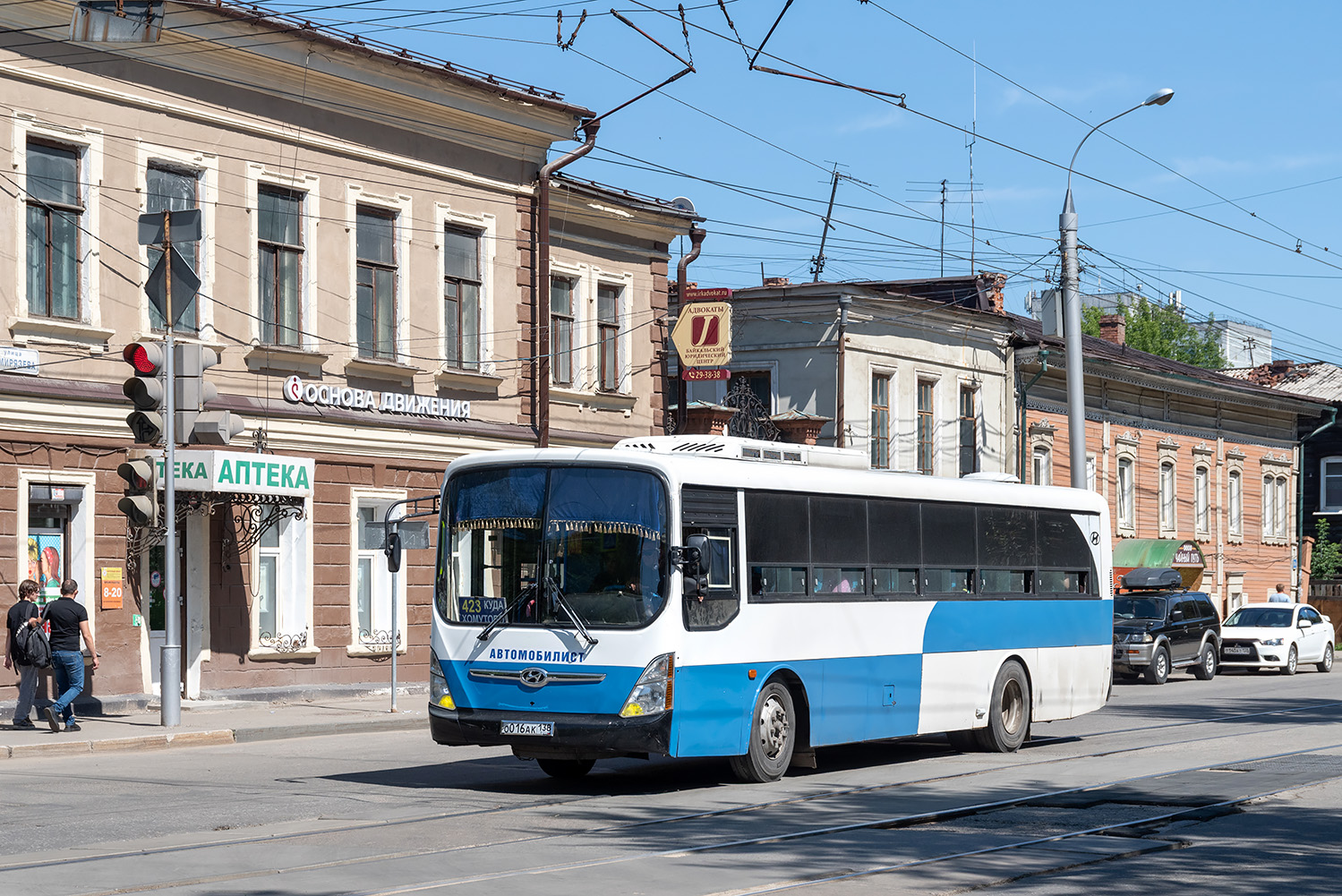 Иркутская область, Hyundai New Super AeroCity 1F/L № О 016 АК 138